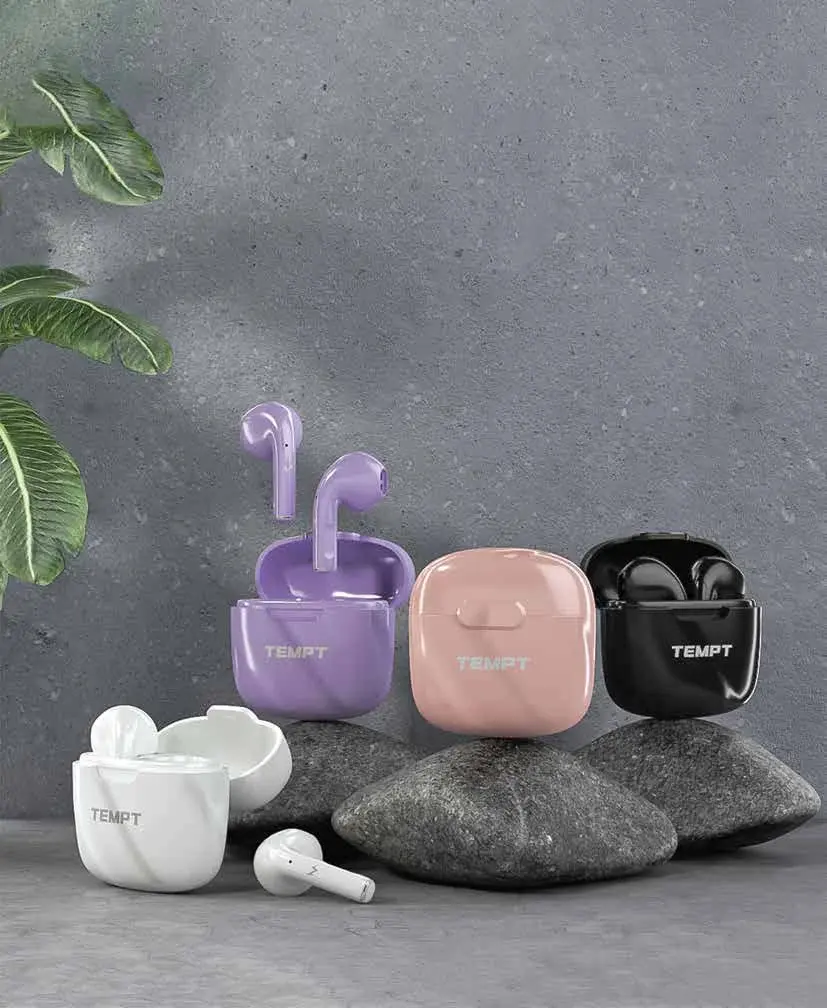 Earbuds from the supplied Tempt catalogue